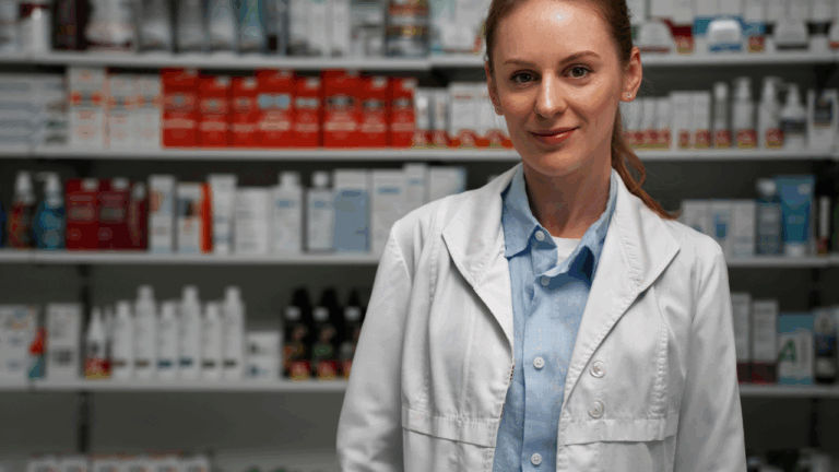 Pharmacy Technician in a Pharmacy Store